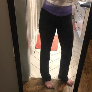 Wonder under lululemon flare yoga pants size 2